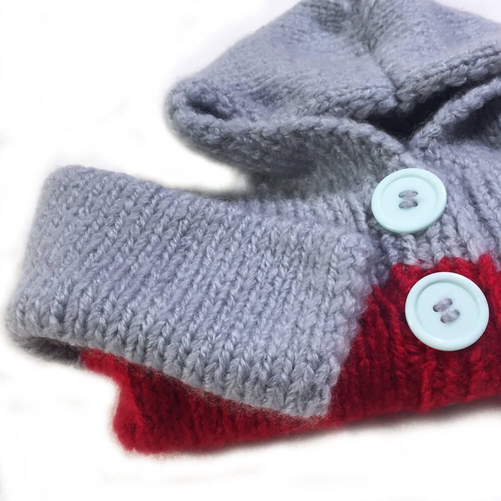 Mia Mohnstreusel Kaschmir Strickjacke