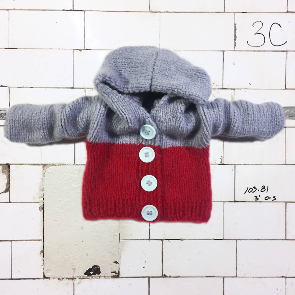 Mia Mohnstreusel Kaschmir Strickjacke