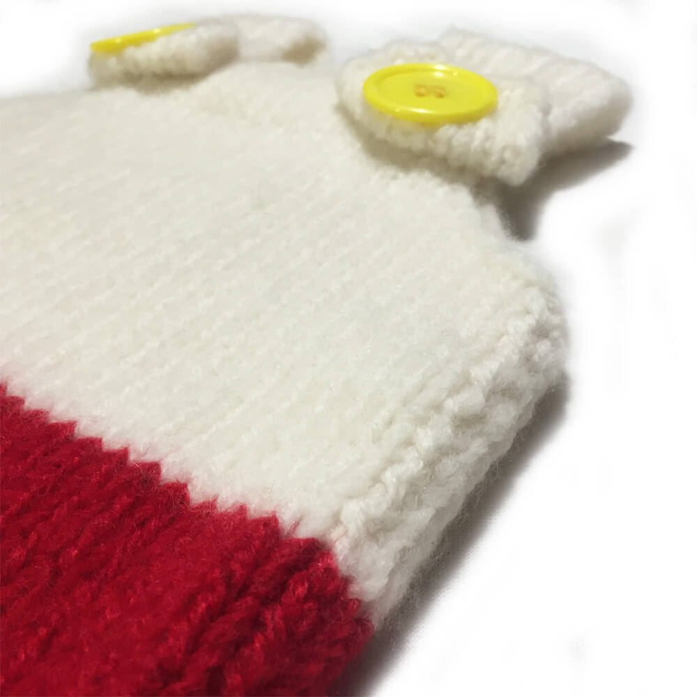 Mia Mohnstreusel Kaschmir Strickstrampler