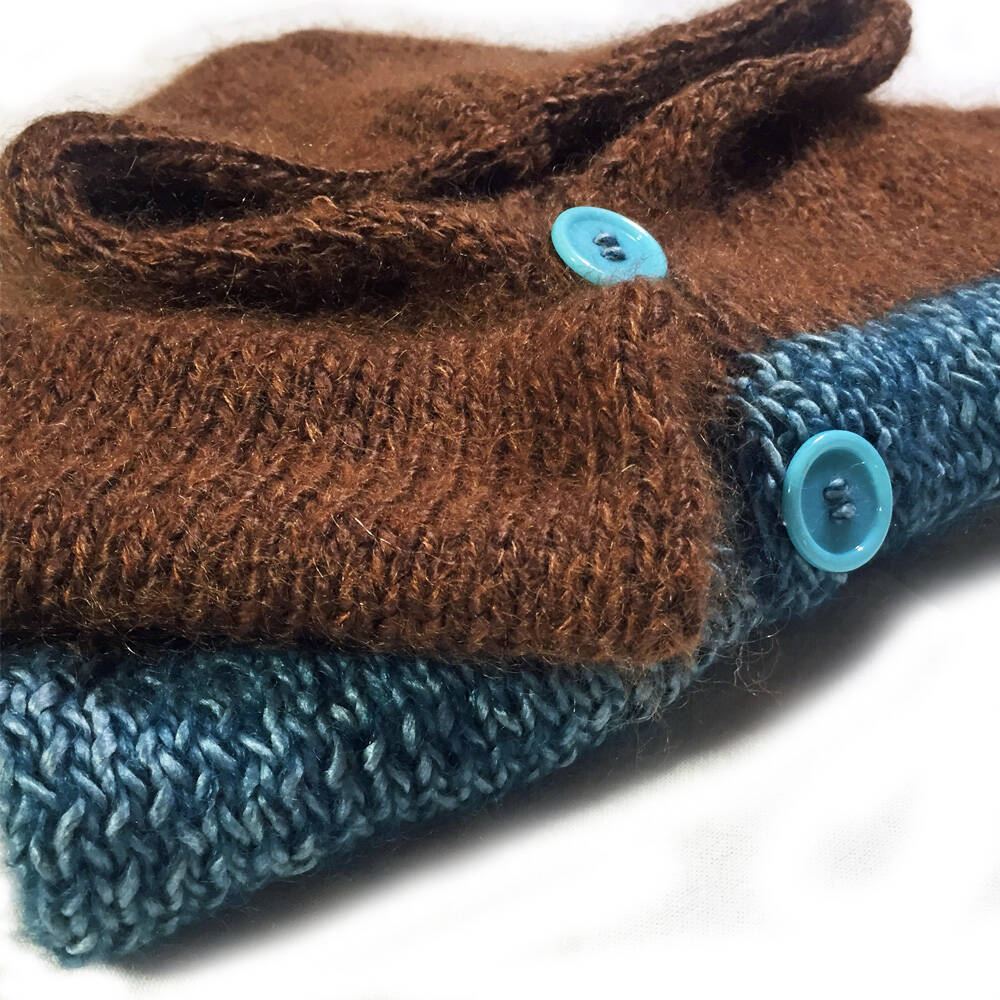 Mia Mohnstreusel Seide Mohair Strickjacke