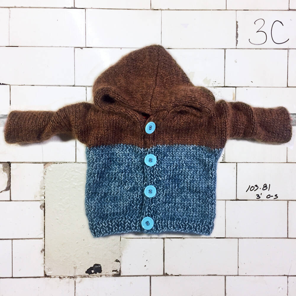 Mia Mohnstreusel Seide Mohair Strickjacke