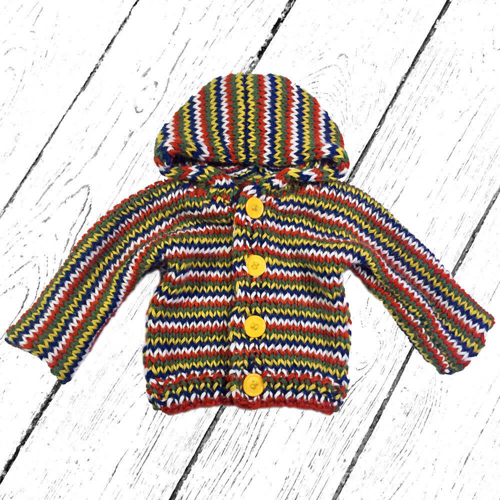 Mia Mohnstreusel Alpaka Strickjacke