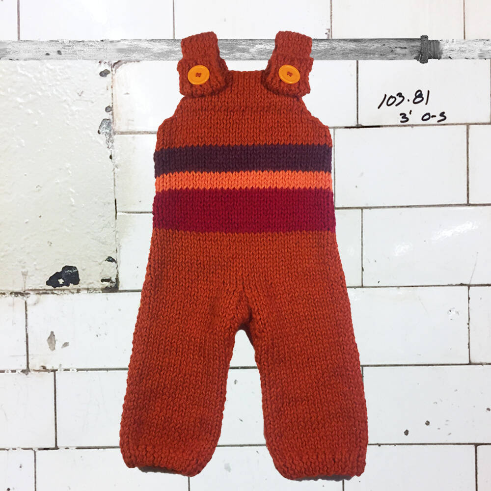 Mia Mohnstreusel Alpaka Strickstrampler