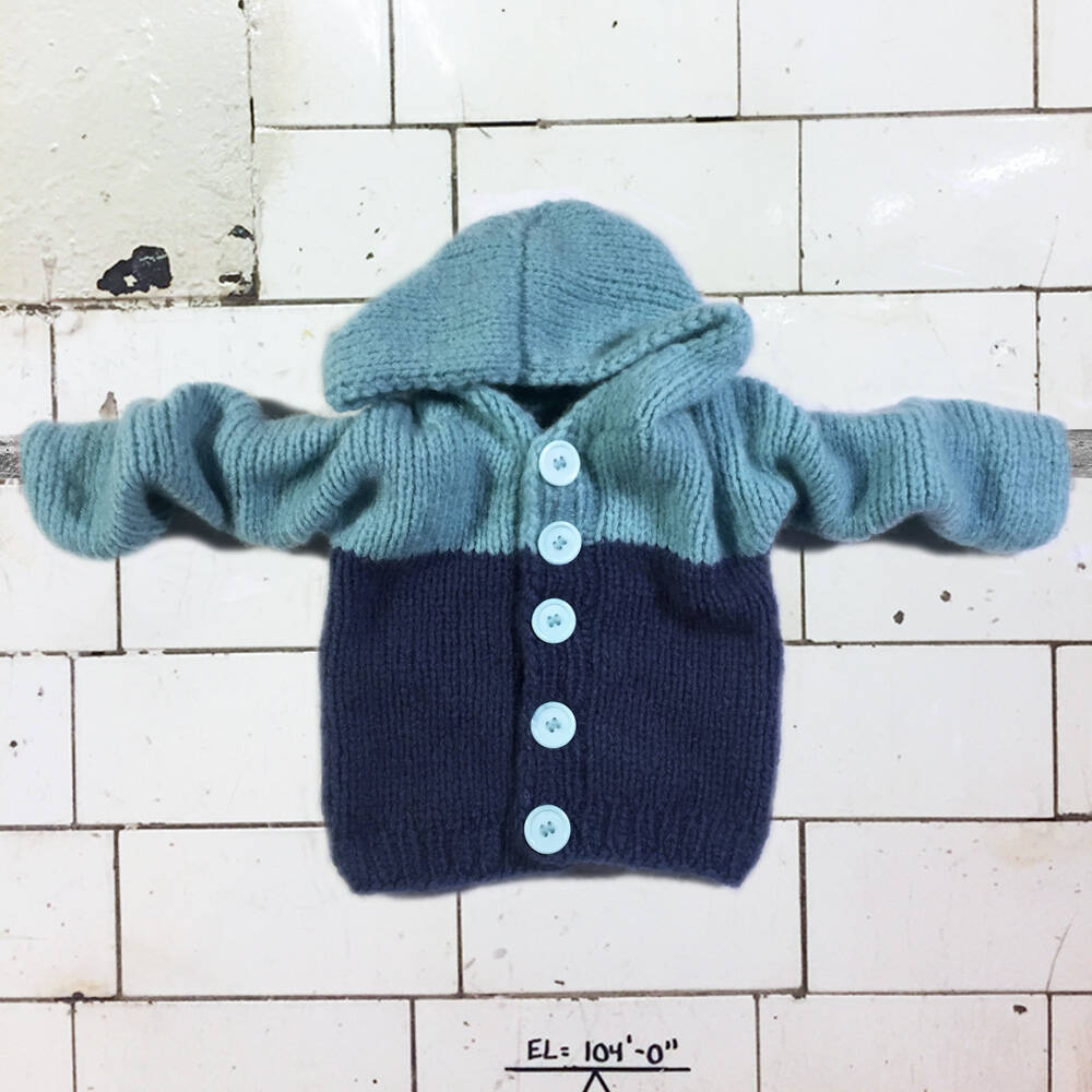 Mia Mohnstreusel Kaschmir Strickjacke