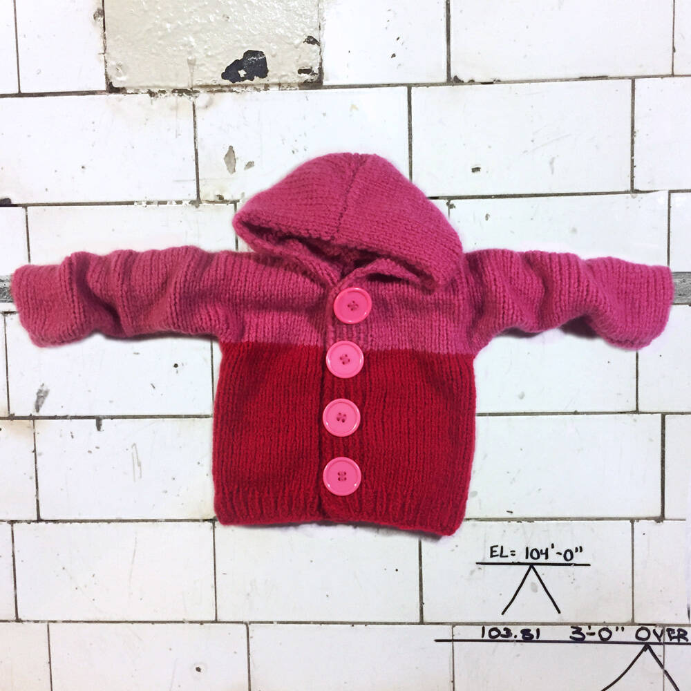 Mia Mohnstreusel Kaschmir Strickjacke