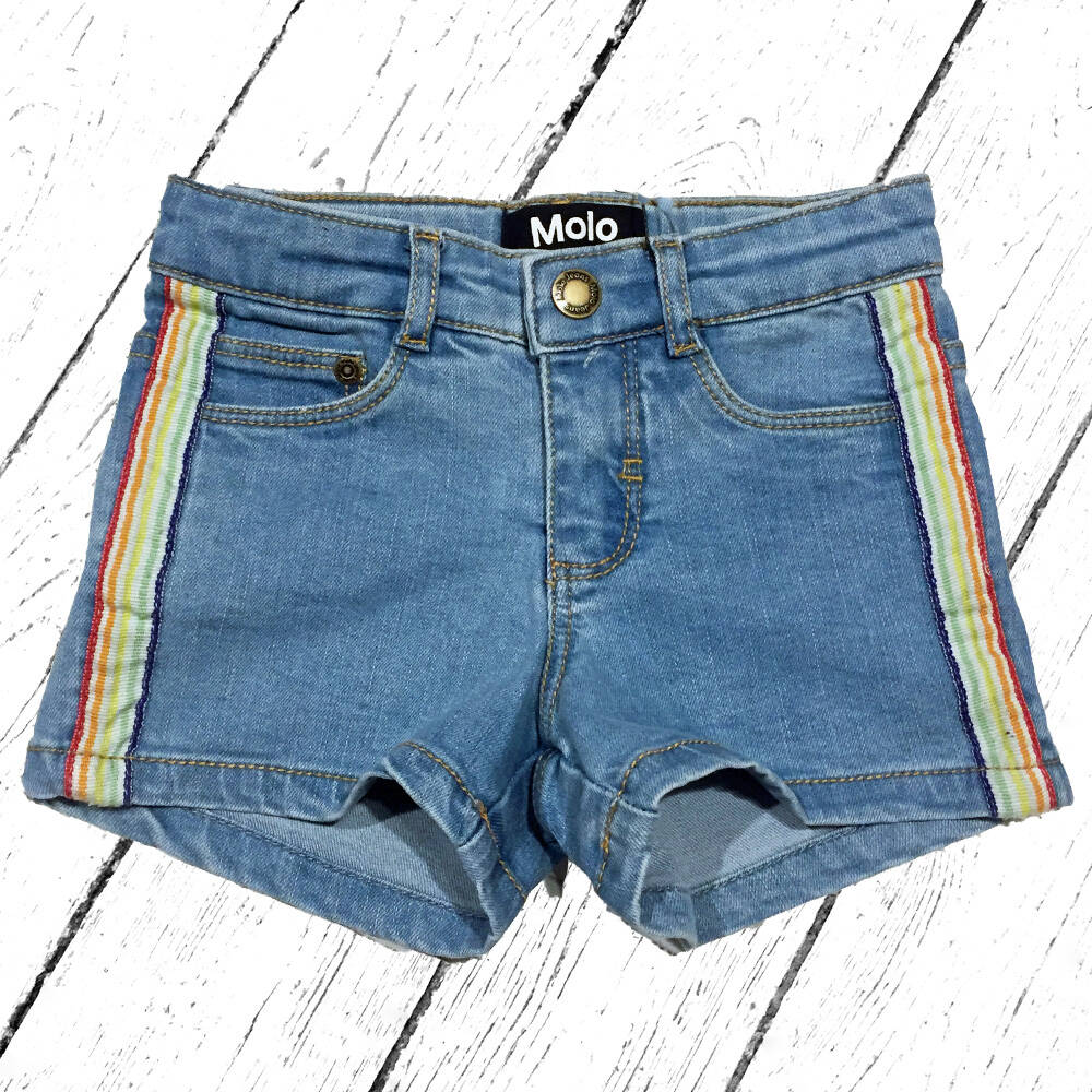 Molo Shorts Angelina Light Blue Denim