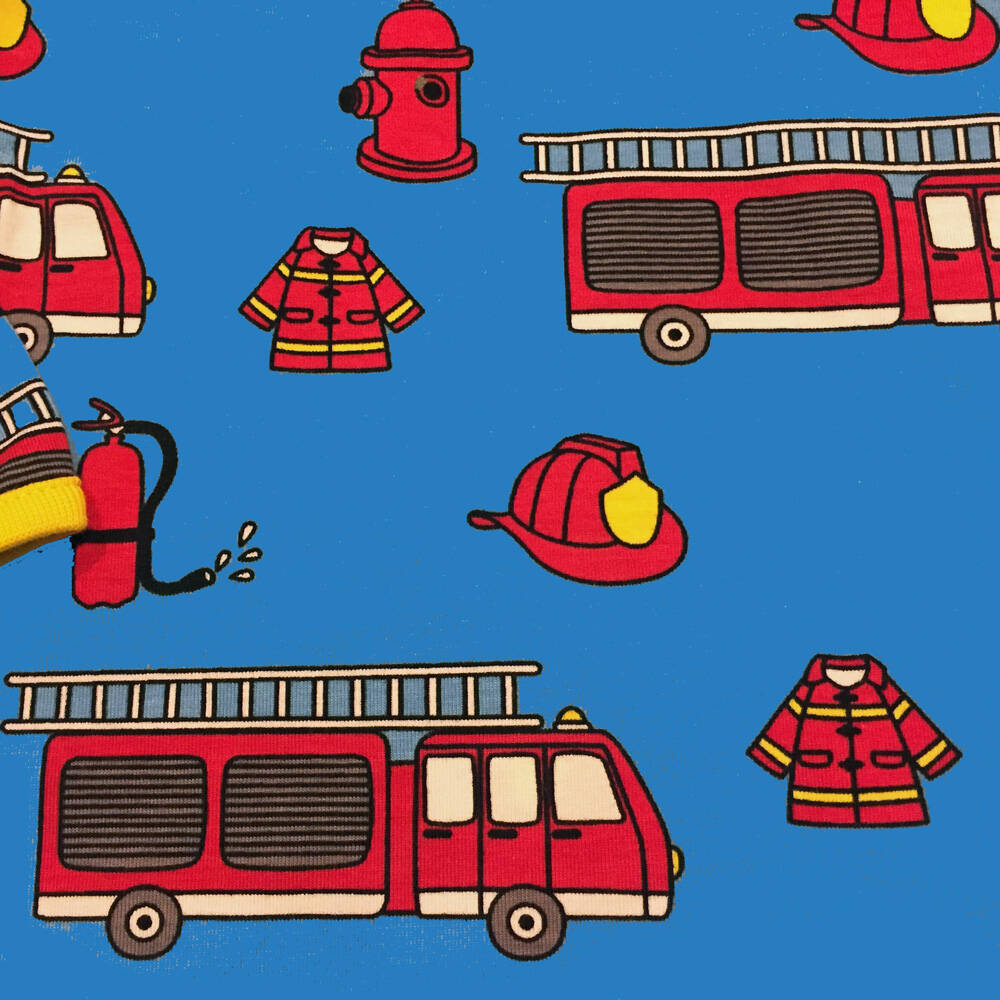 Smafolk Shirt with Fire Truck