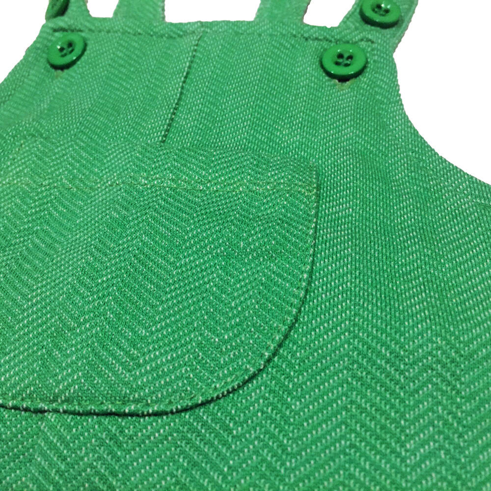 Lily Balou Trägeranzug Lou Salopette Poisen Green