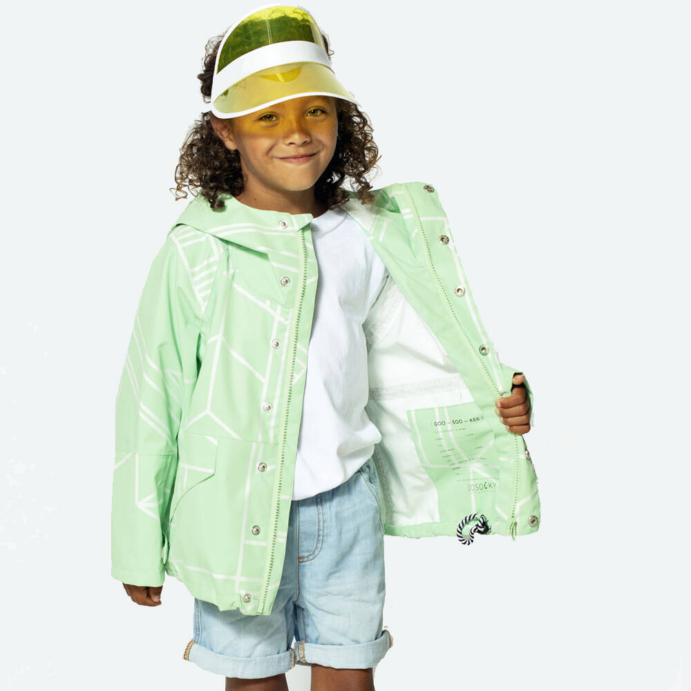 Gosoaky Outdoor Jacke TOP CAT Pastel Green