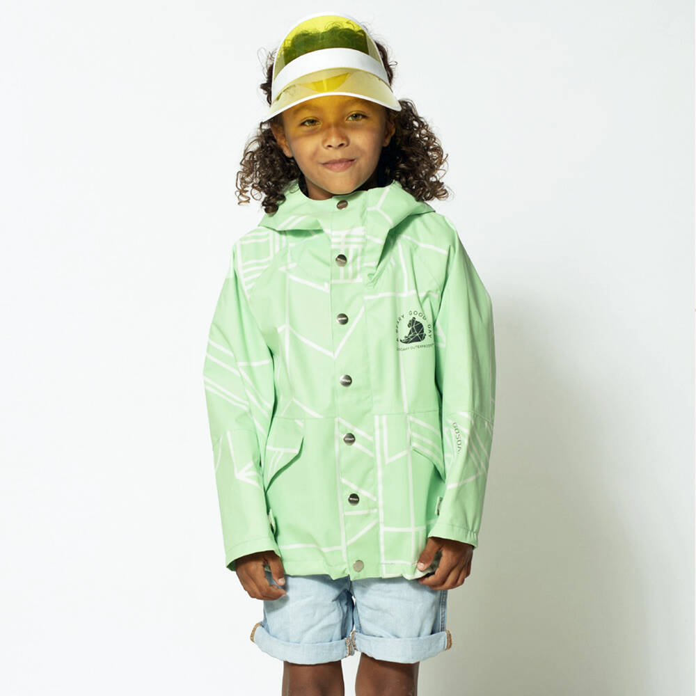 Gosoaky Outdoor Jacke TOP CAT Pastel Green