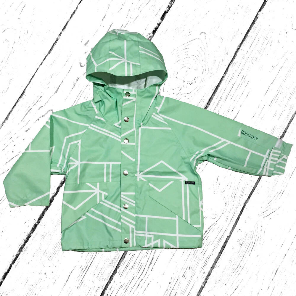 Gosoaky Outdoor Jacke TOP CAT Pastel Green