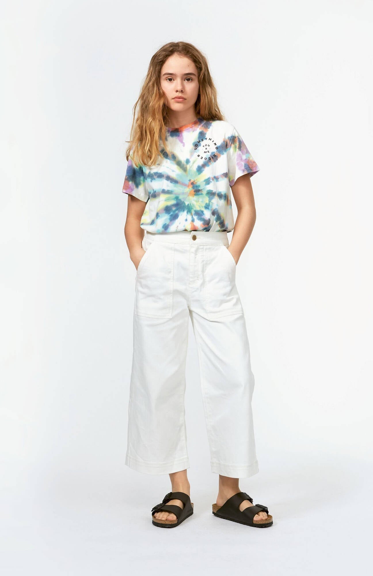 Molo 7/8 Jeans Alyna White Star