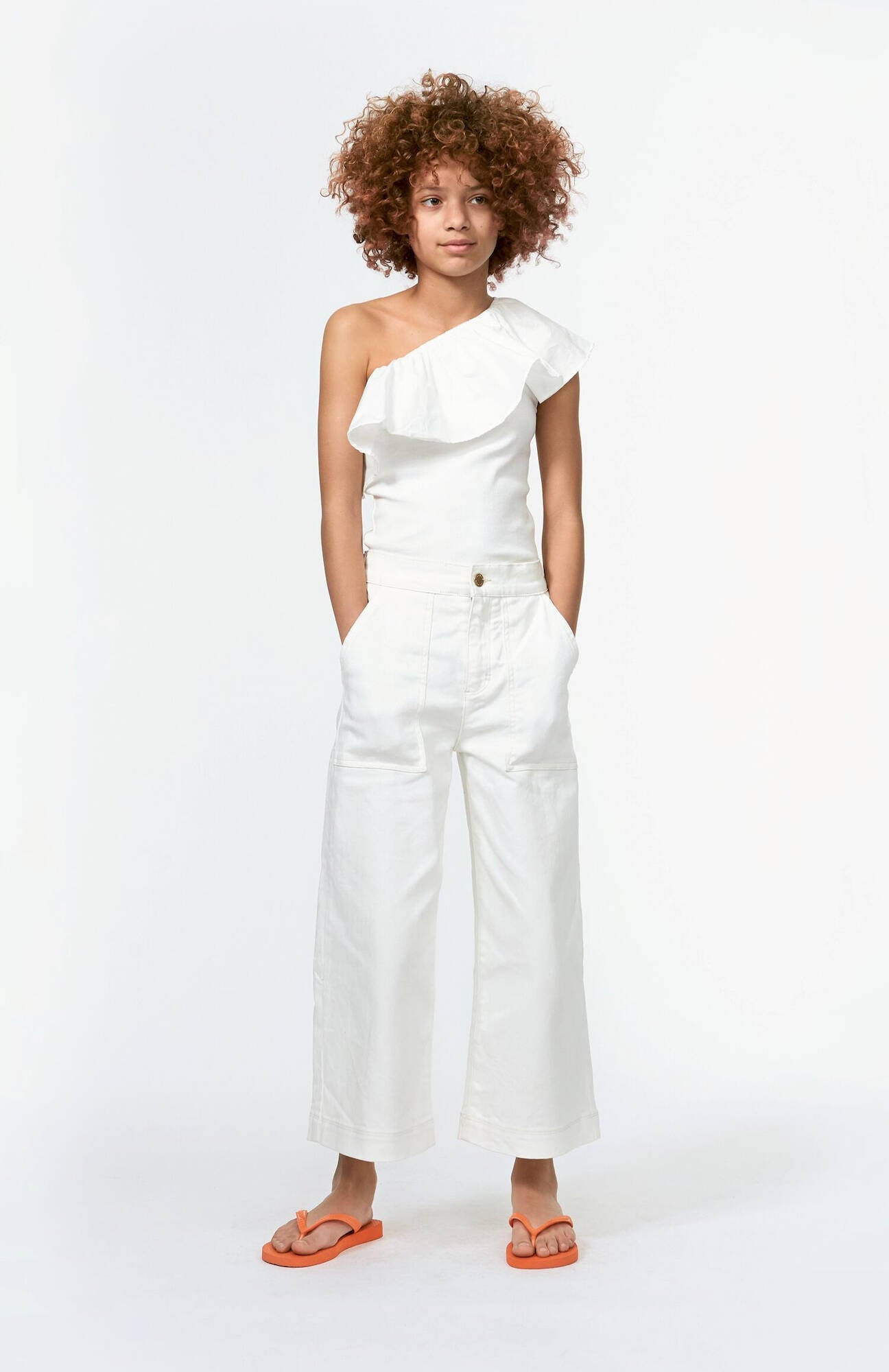 Molo 7/8 Jeans Alyna White Star