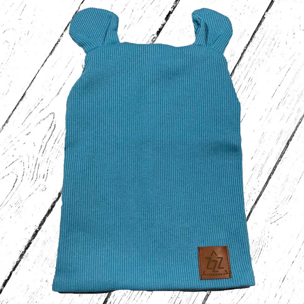 Zezuzulla Mütze Eared Beanie Blue