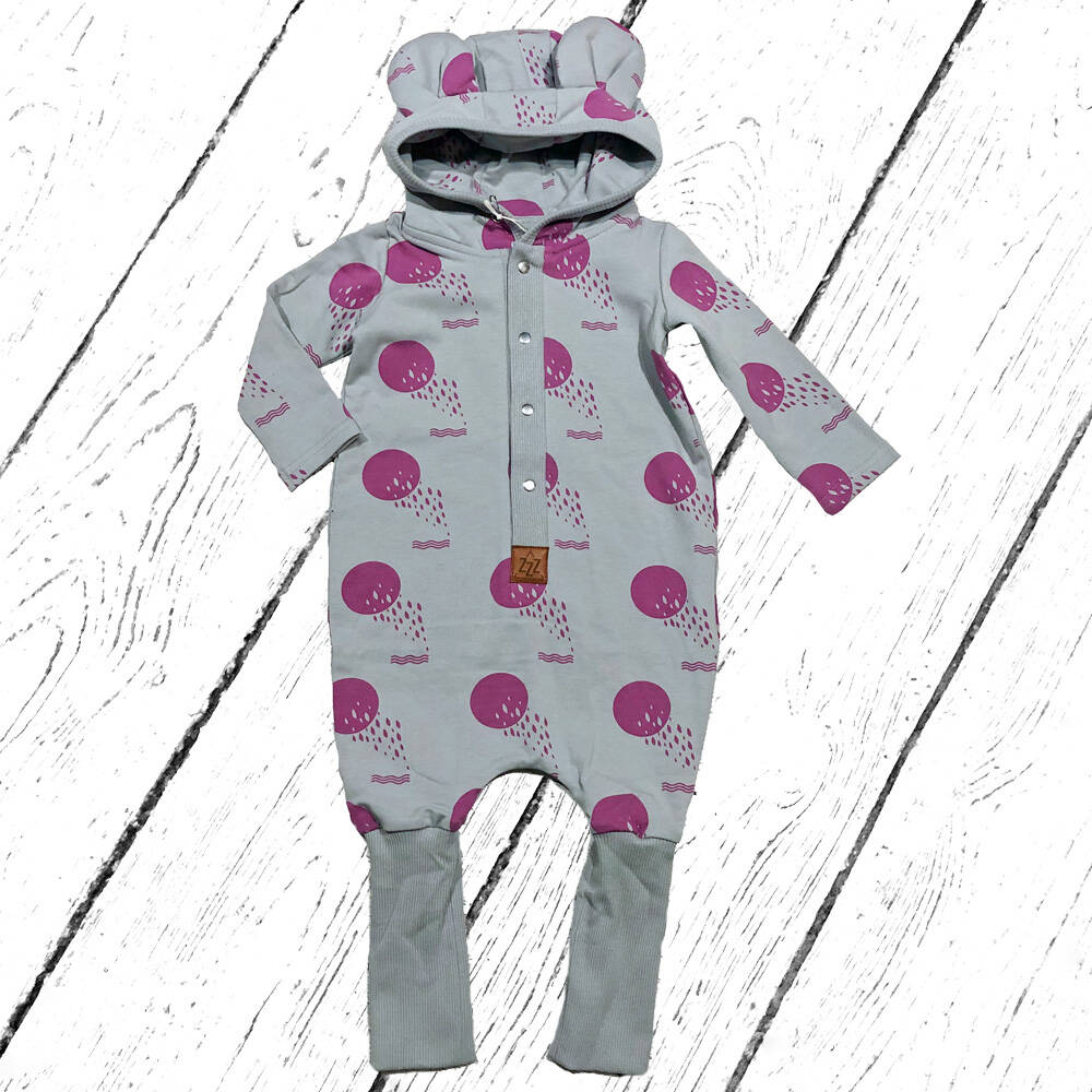 Zezuzulla Overall Eared Jumpsuit Lila Rain