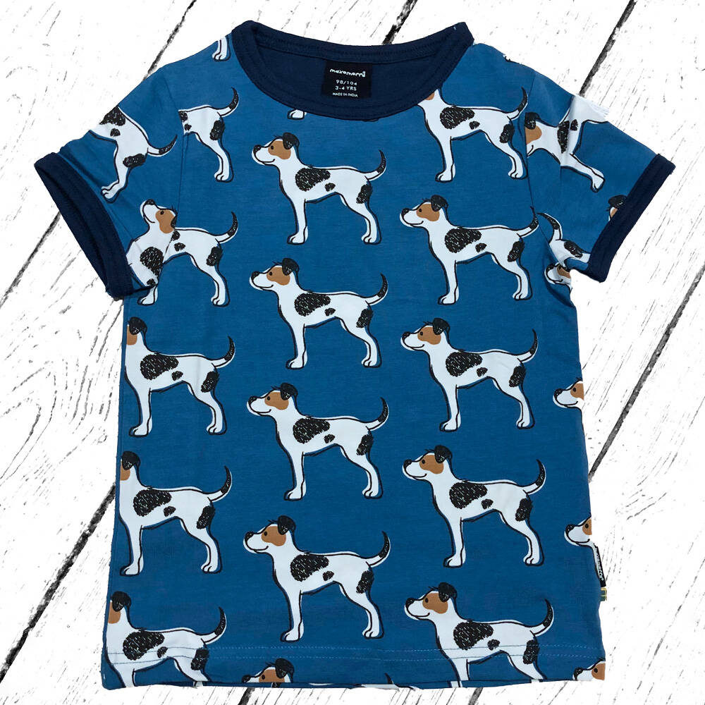 Maxomorra T-Shirt Top SS FARMDOG
