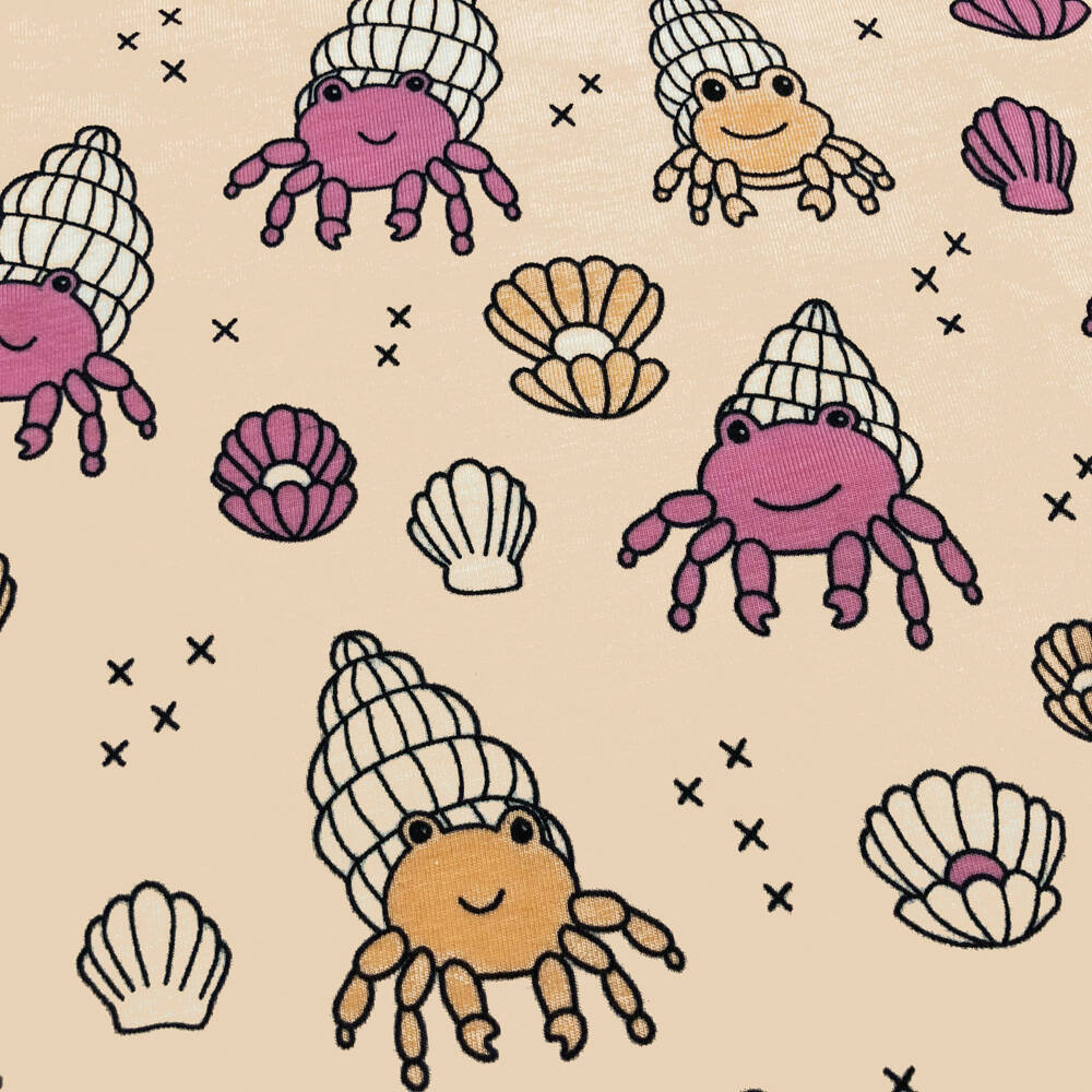 Meyadey by Maxomorra T-Shirt Top SS SHELLY CRAB