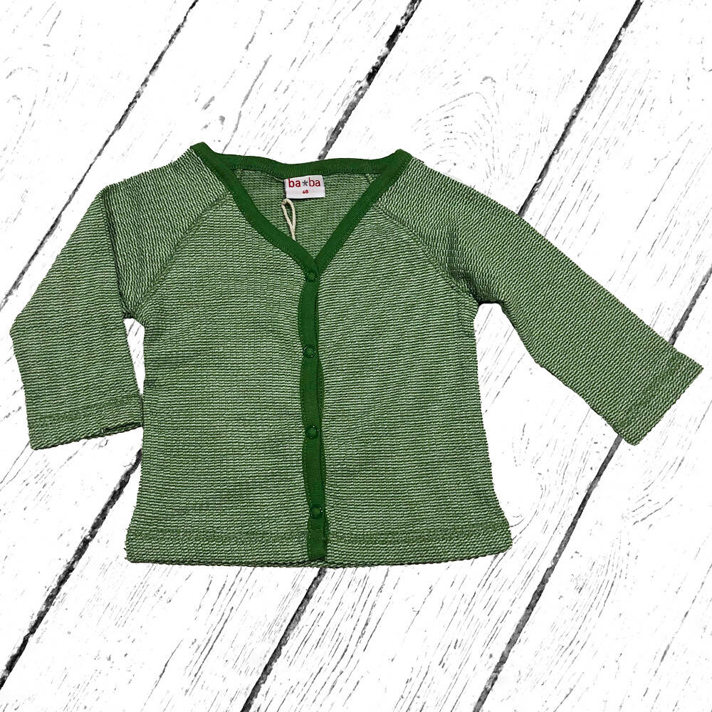 Baba Babywear Jacke Raglan Shirt Jacquard Artichoke
