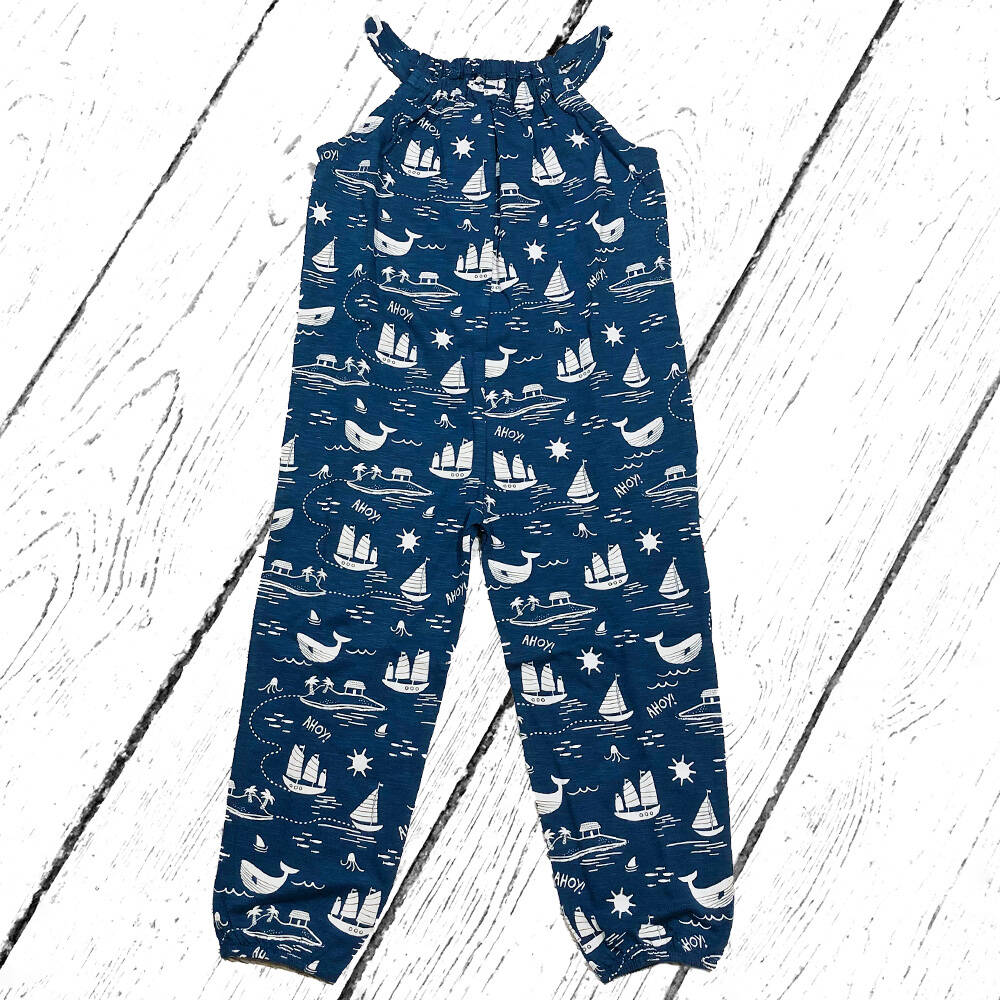 Frugi Trägeranzug Jay Jumpsuit Island Adventure