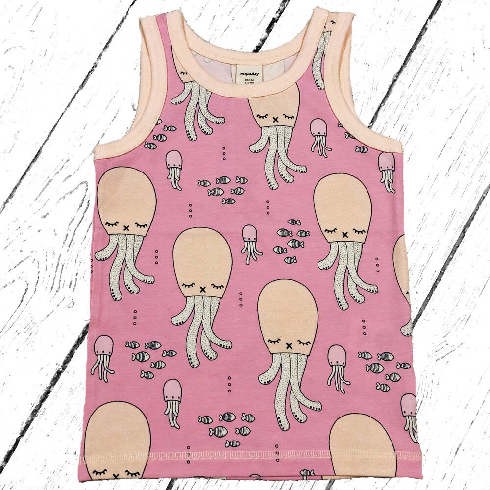 Meyadey by Maxomorra Tanktop CUTE SQUID