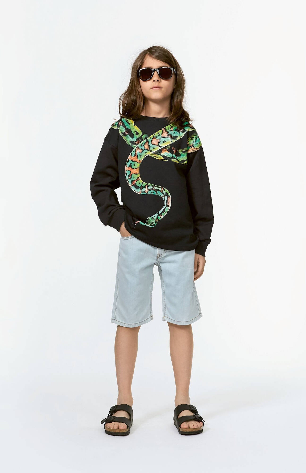 Molo Pulli Sweater Million Snake Charmer Green