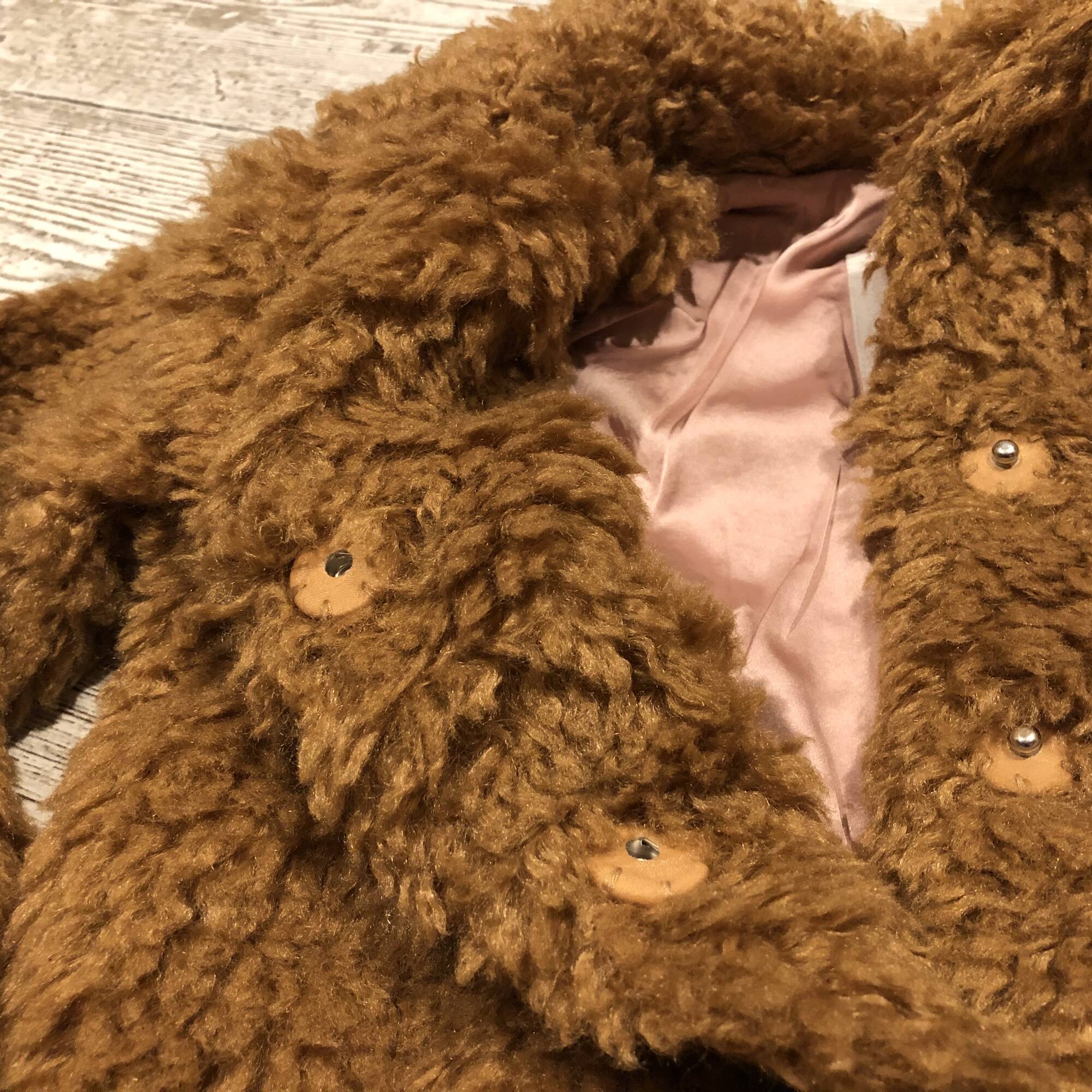 Molo Teddyfleece Mantel Haili Autumn Leaf