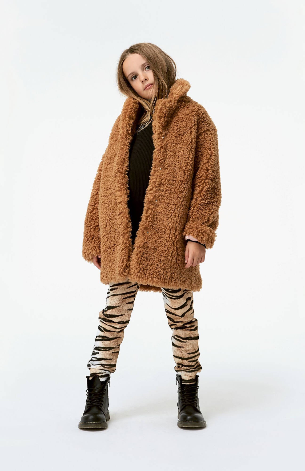 Molo Teddyfleece Mantel Haili Autumn Leaf
