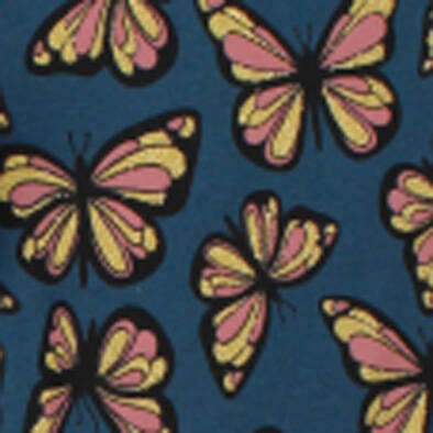 DYR Kleid Chicklet Dress Dk Blue Flutter