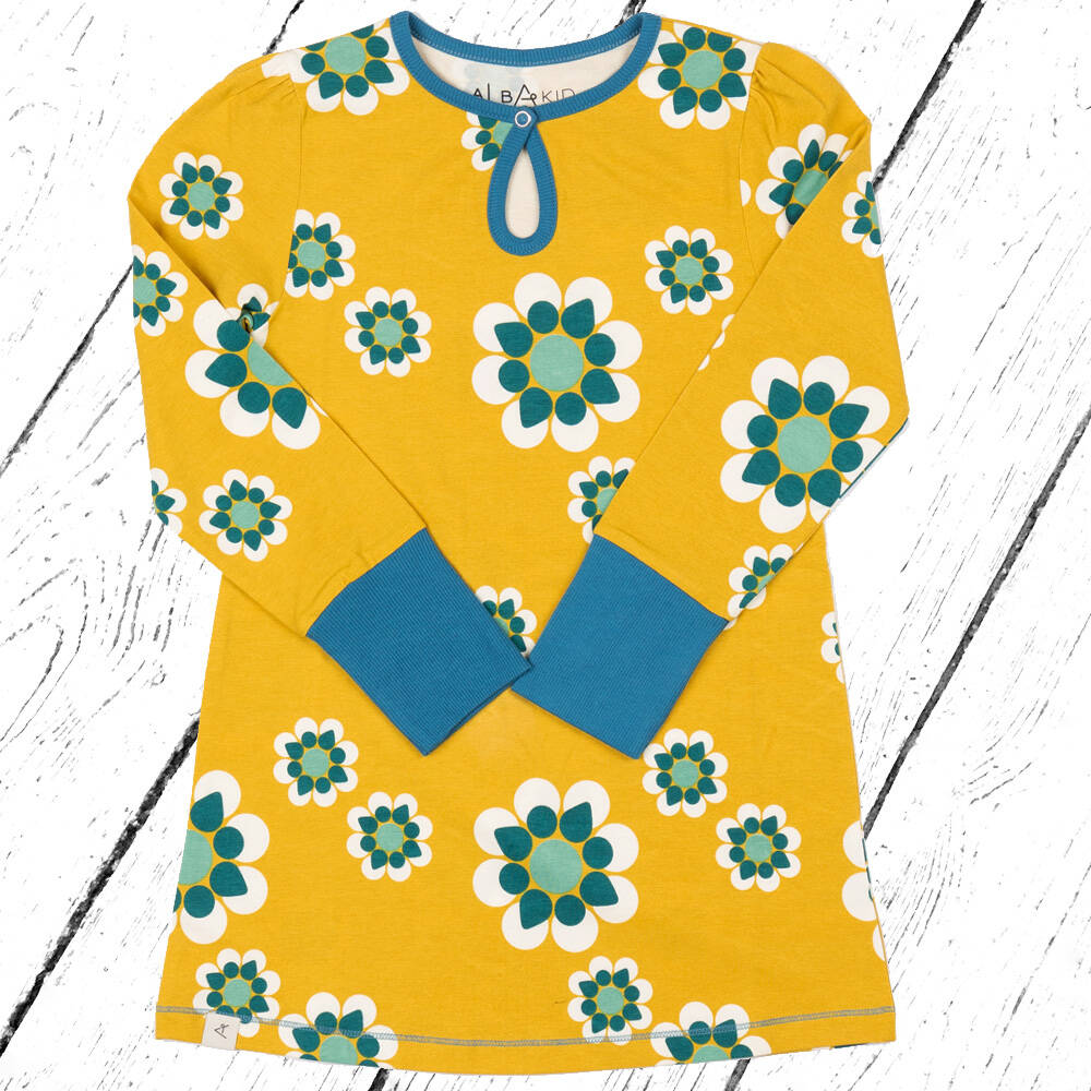 Albababy Kleid Inge Dress Menthe Flower Heaven