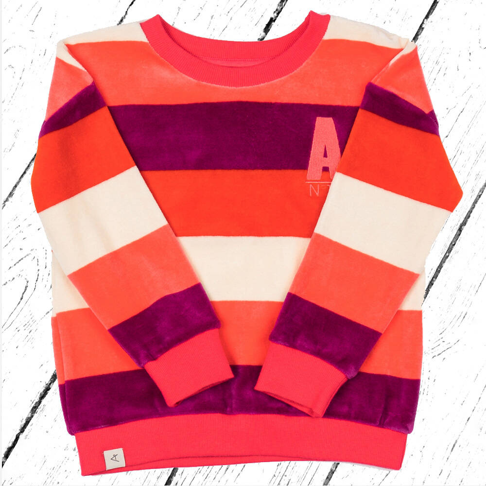 Albababy Pulli My Favorite Sweat Wild Aster Love Stripe