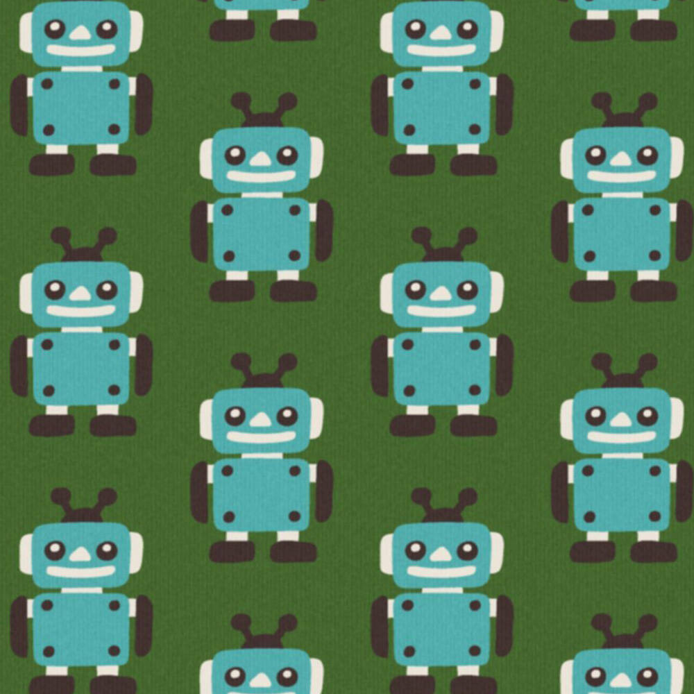 Maxomorra Shirt Top LS ROBOT