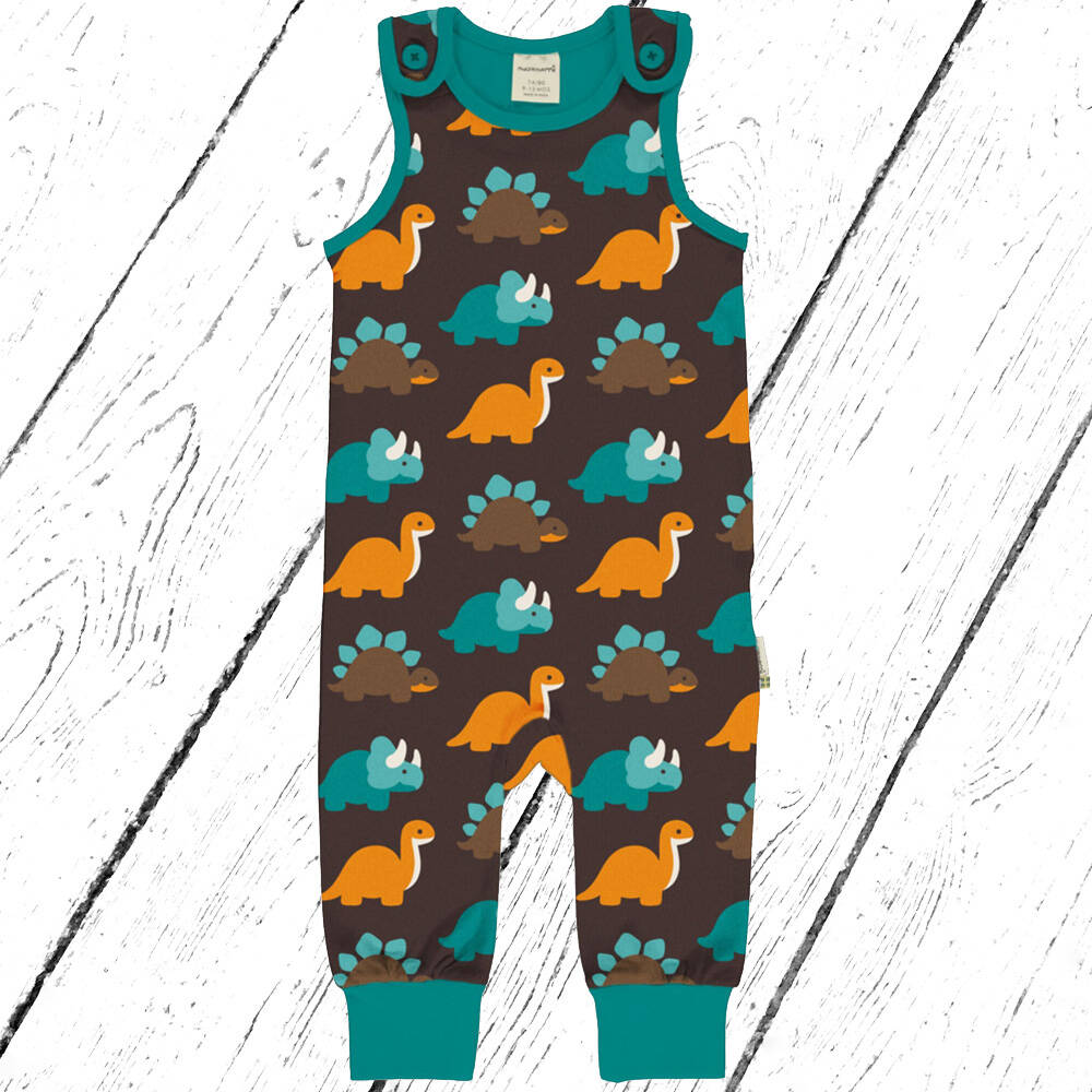 Maxomorra Trägeranzug Playsuit DINOSAURS