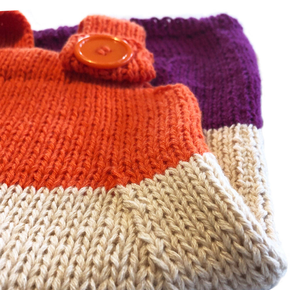 Mia Mohnstreusel Kaschmir Strickkleid