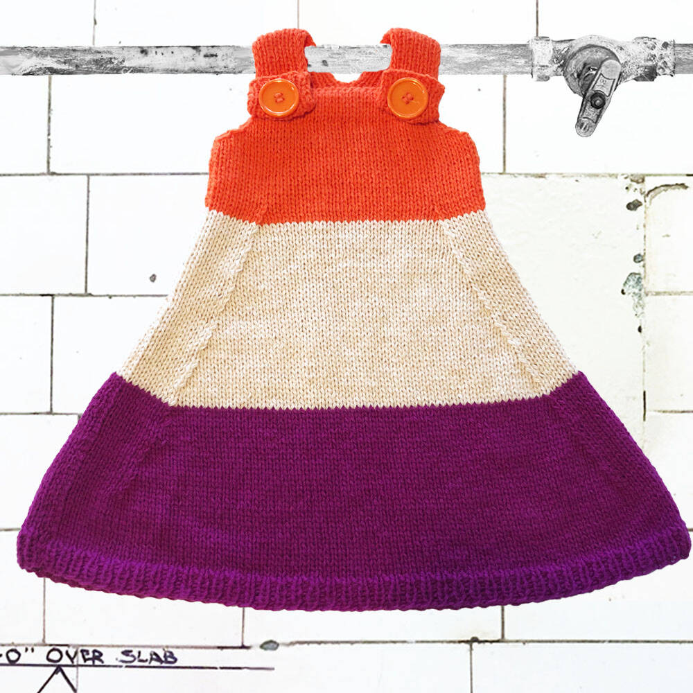 Mia Mohnstreusel Kaschmir Strickkleid