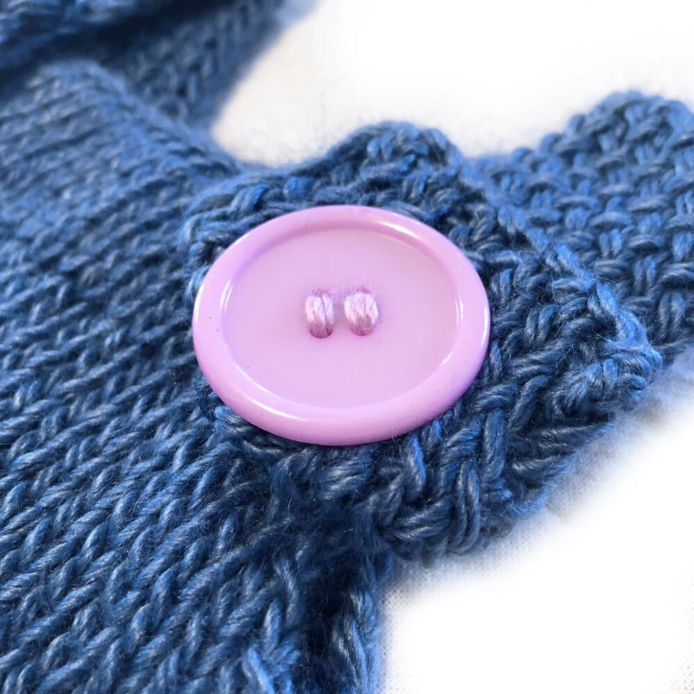 Mia Mohnstreusel Merino Seide Strickkleid