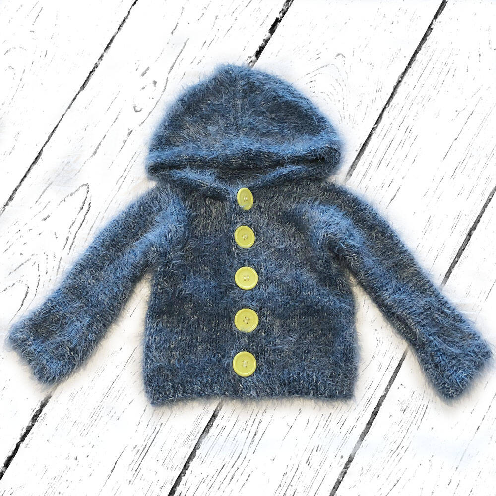 Mia Mohnstreusel Kuschel Strickjacke