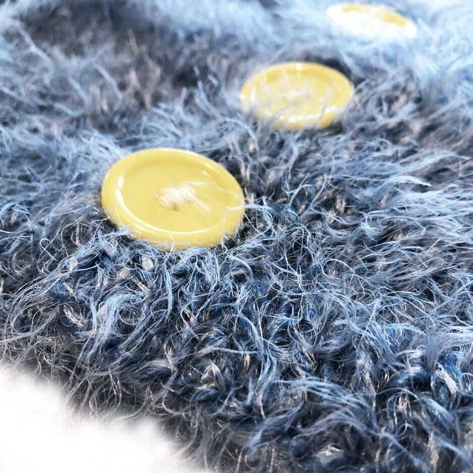 Mia Mohnstreusel Kuschel Strickjacke