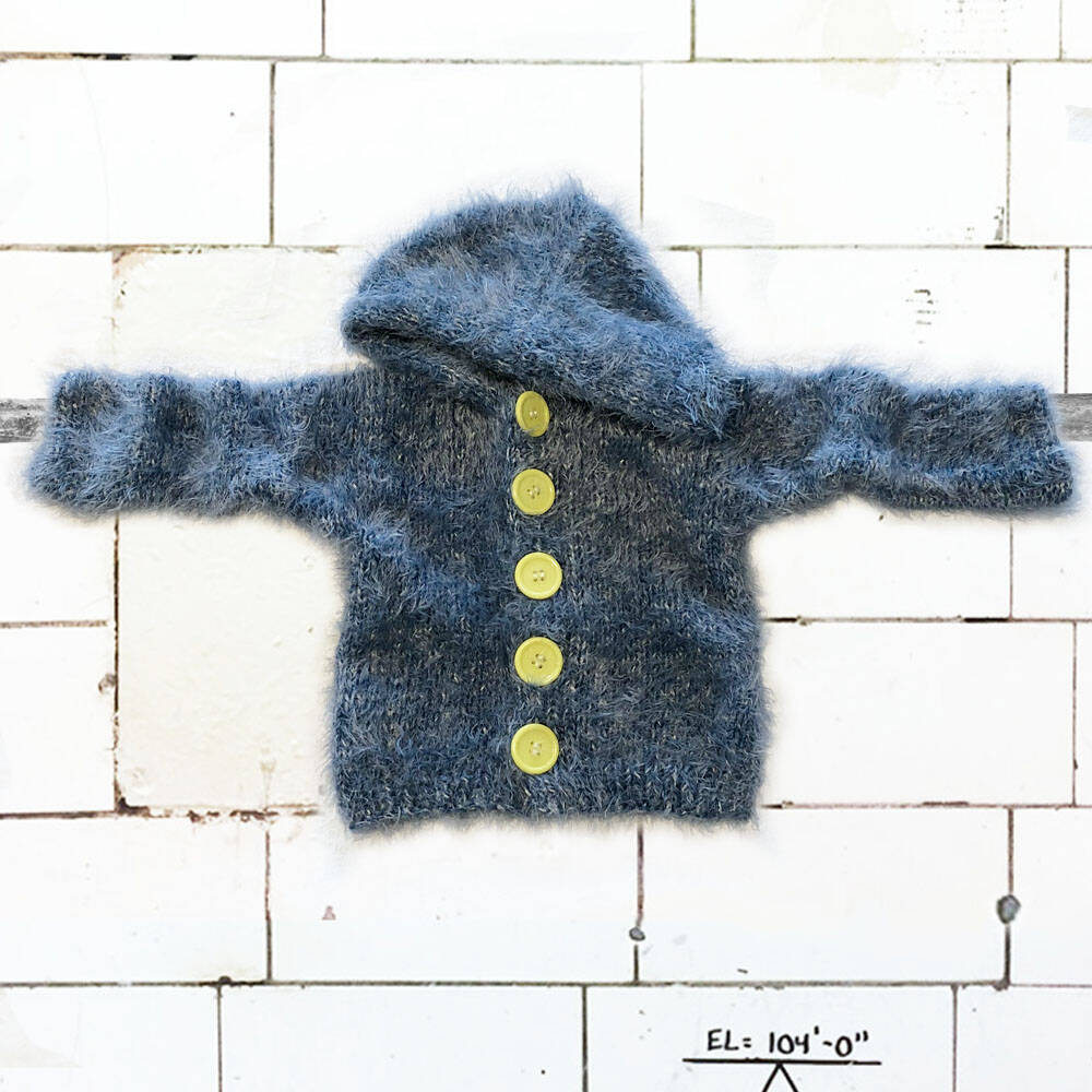 Mia Mohnstreusel Kuschel Strickjacke