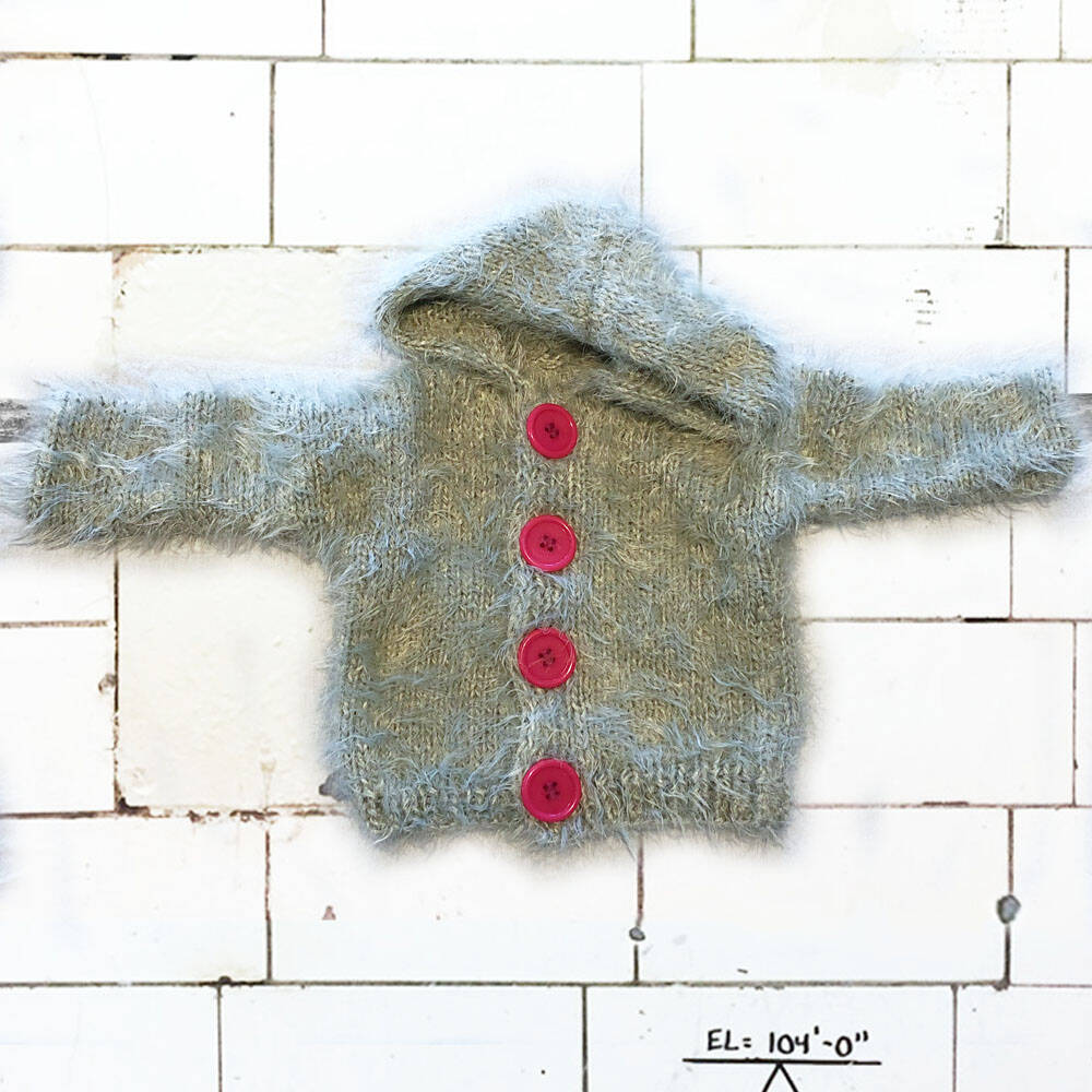 Mia Mohnstreusel Kuschel Strickjacke