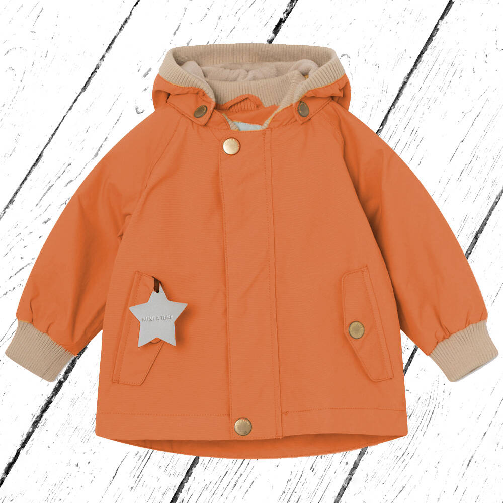 Mini A ture Outdoorjacke Wally Jacket Fleece Terra Cotta