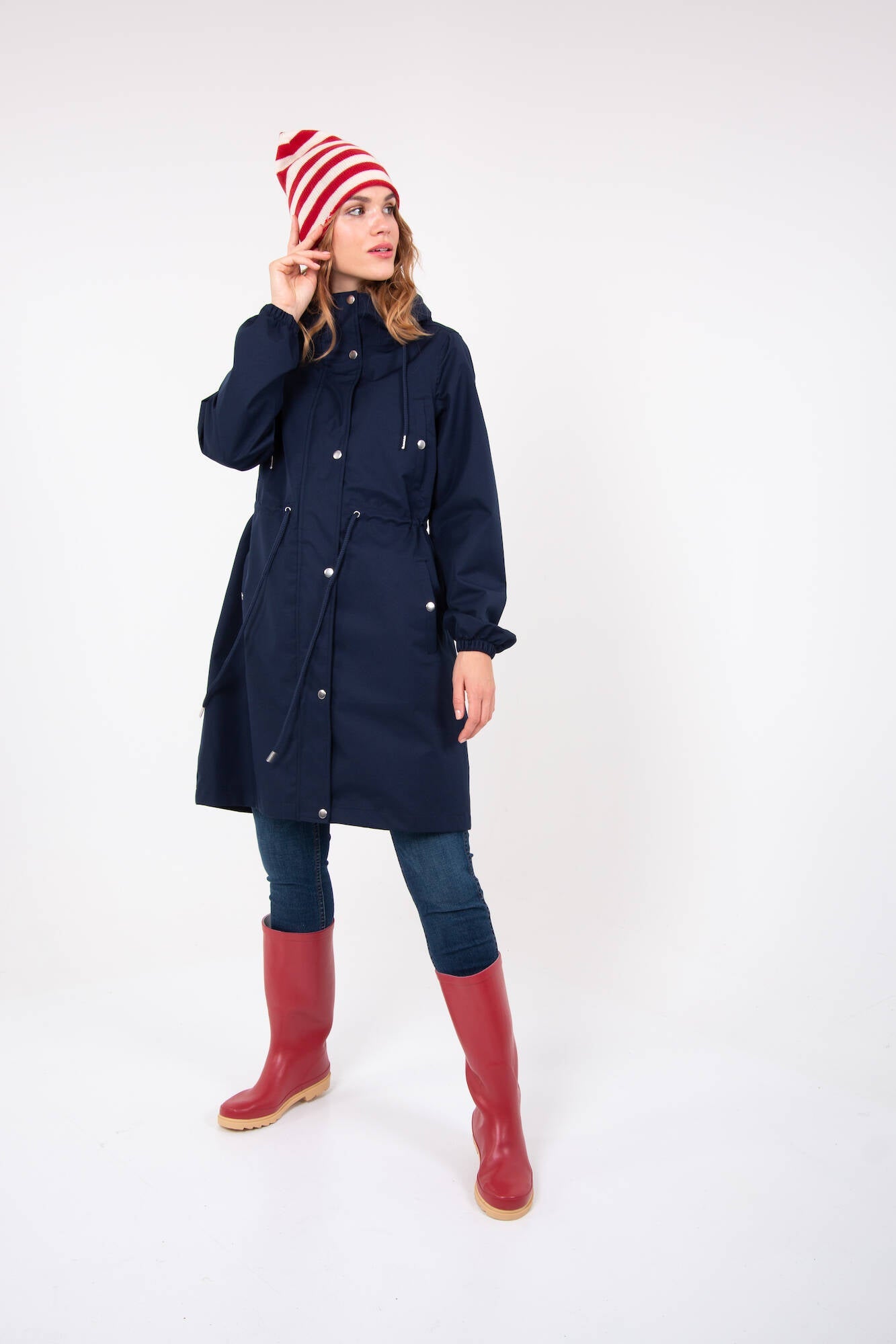 Danefae Aalborg Raincoat Navy