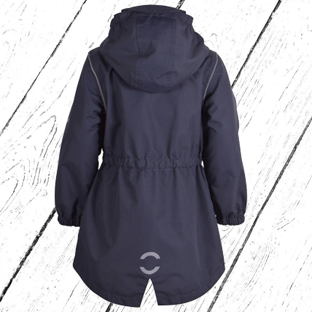 Mikk-Line Übergangsjacke Nylon Girls Coat Silver Blue
