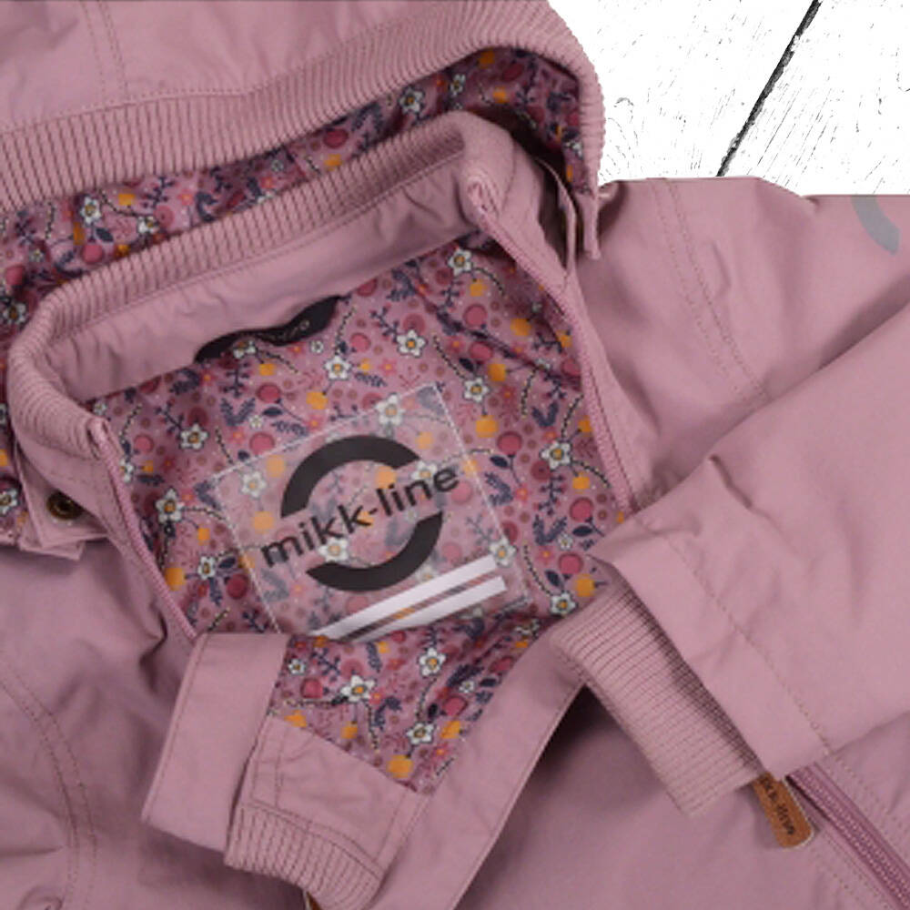 Mikk-Line Übergangsjacke Nylon Jacket Elderberry