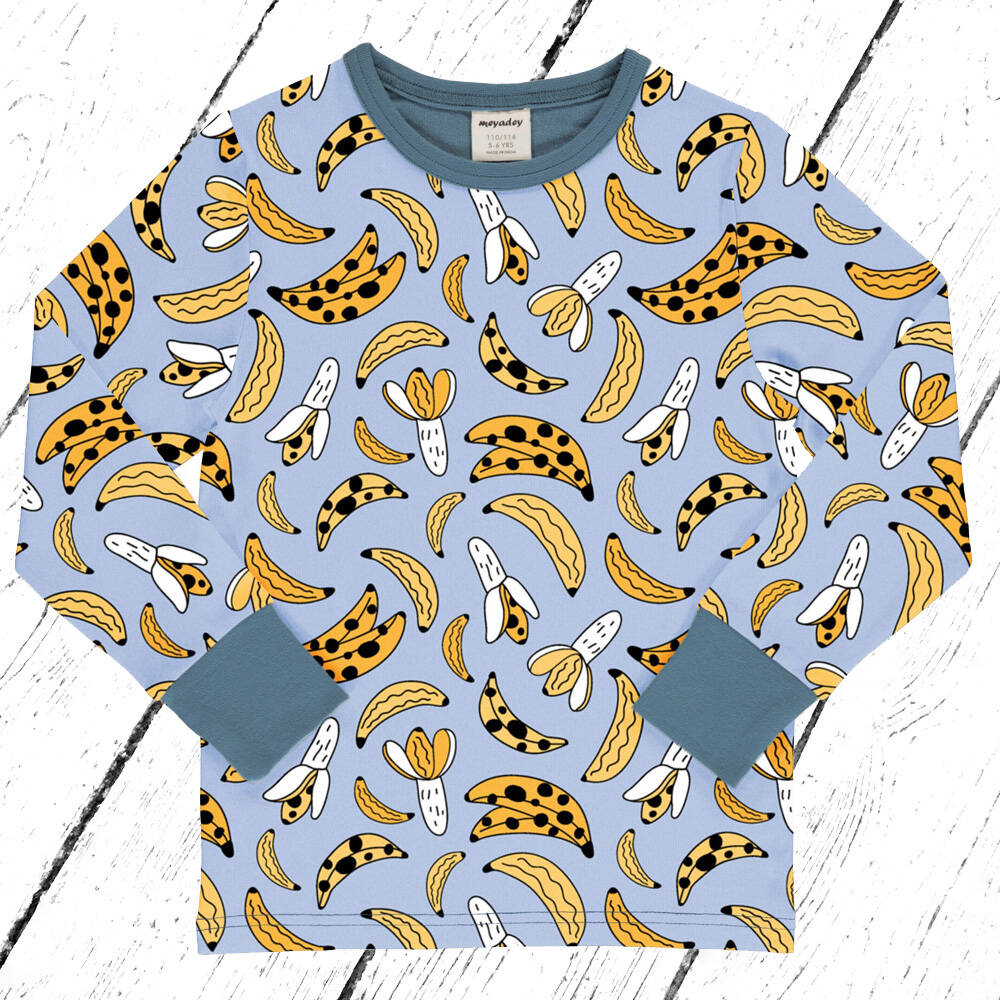 Meyadey by Maxomorra Shirt Top LS BANANA