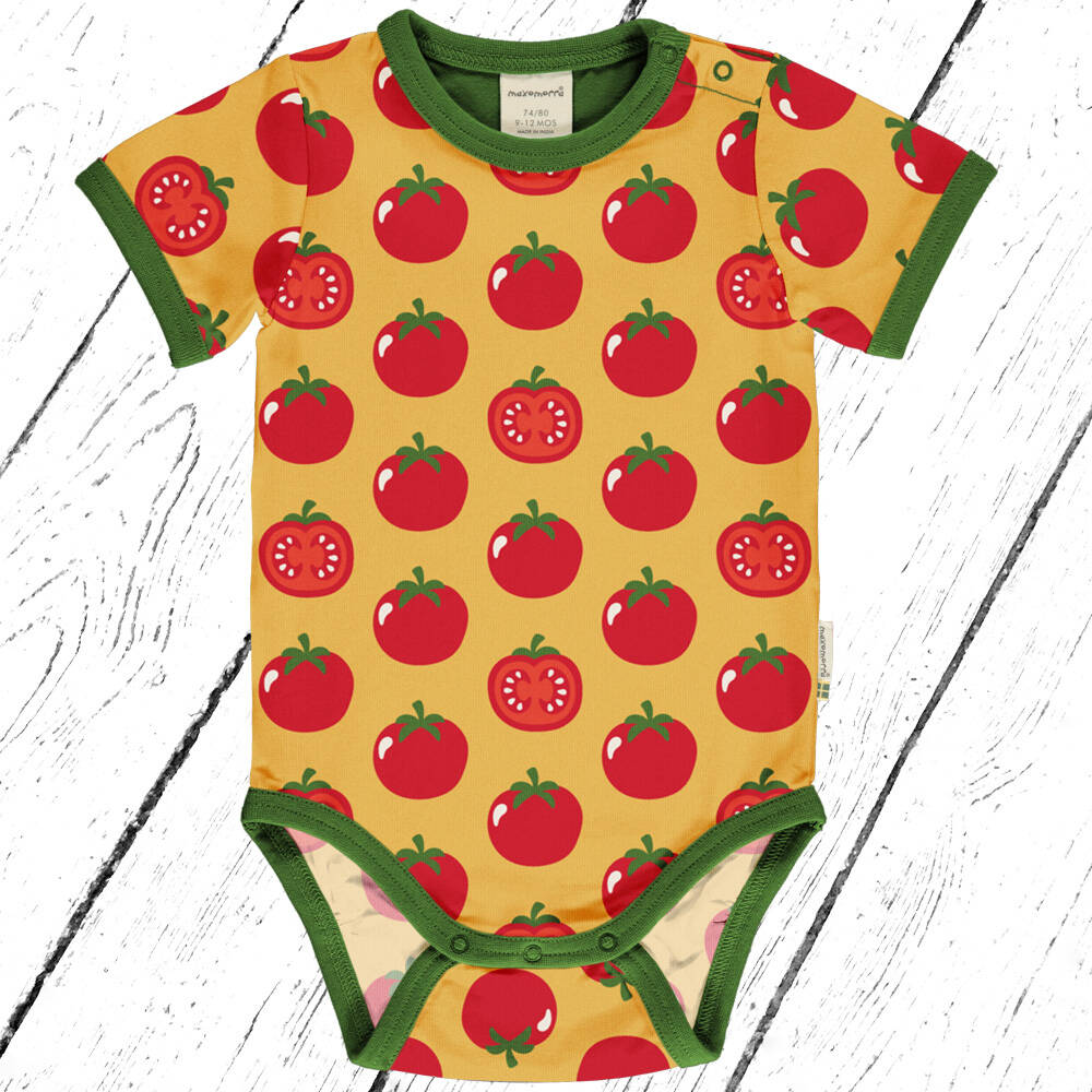 Maxomorra Body SS TOMATO