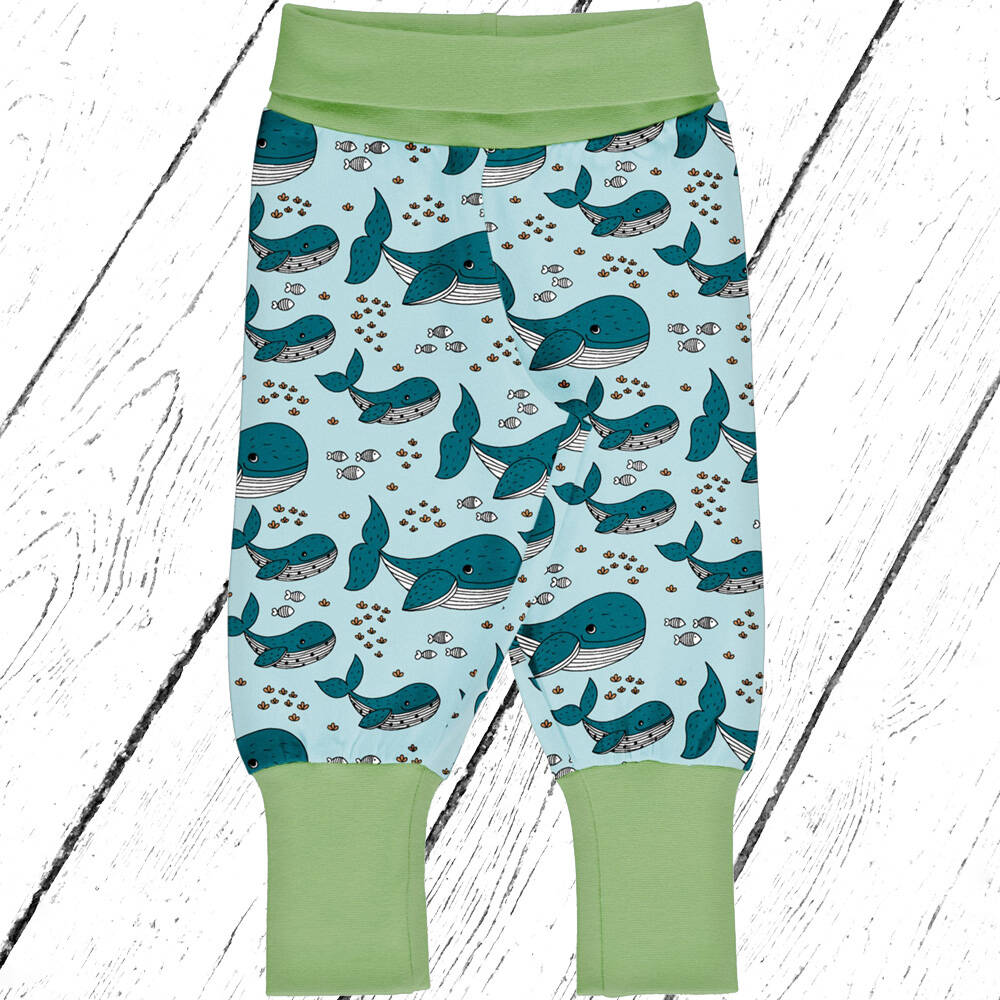 Meyadey by Maxomorra Hose Pants Rib WHALE WATERS