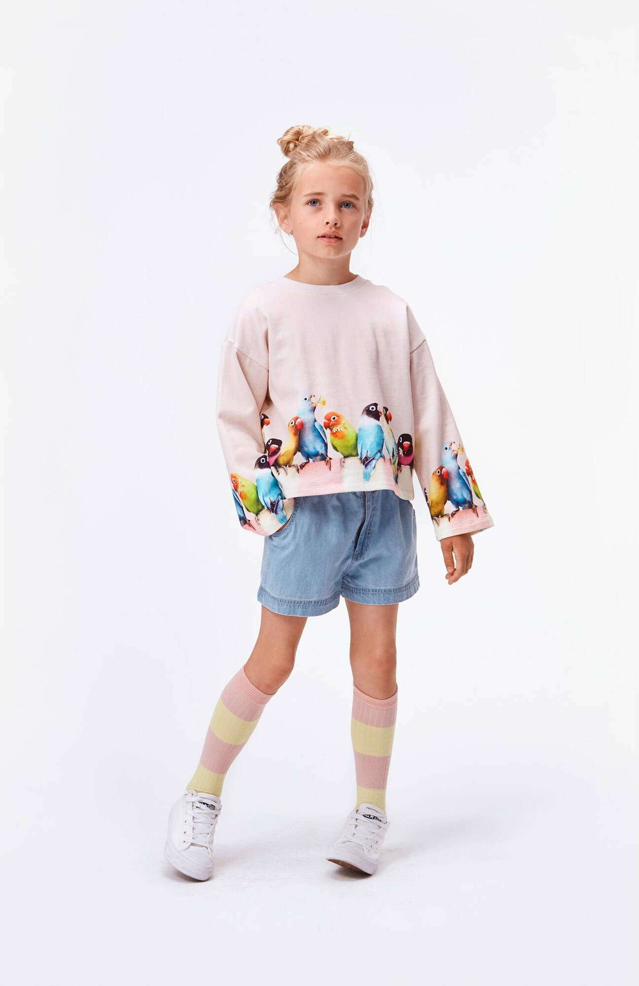 Molo Sweatshirt Mikko Love Birds Big