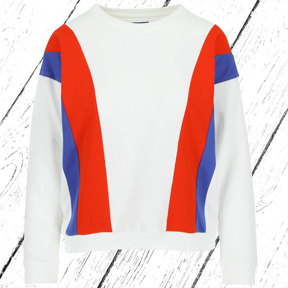 Lily Balou Sweater Jake Colourblock Optical White