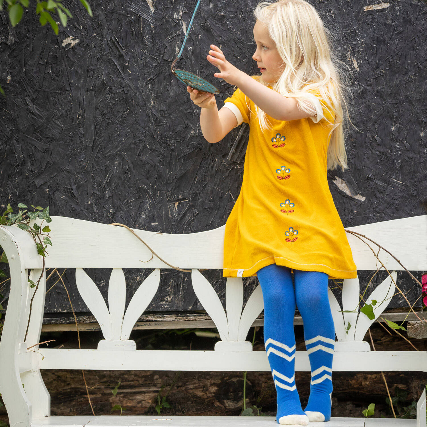 Albababy Kleid Smilla Dress Old Gold