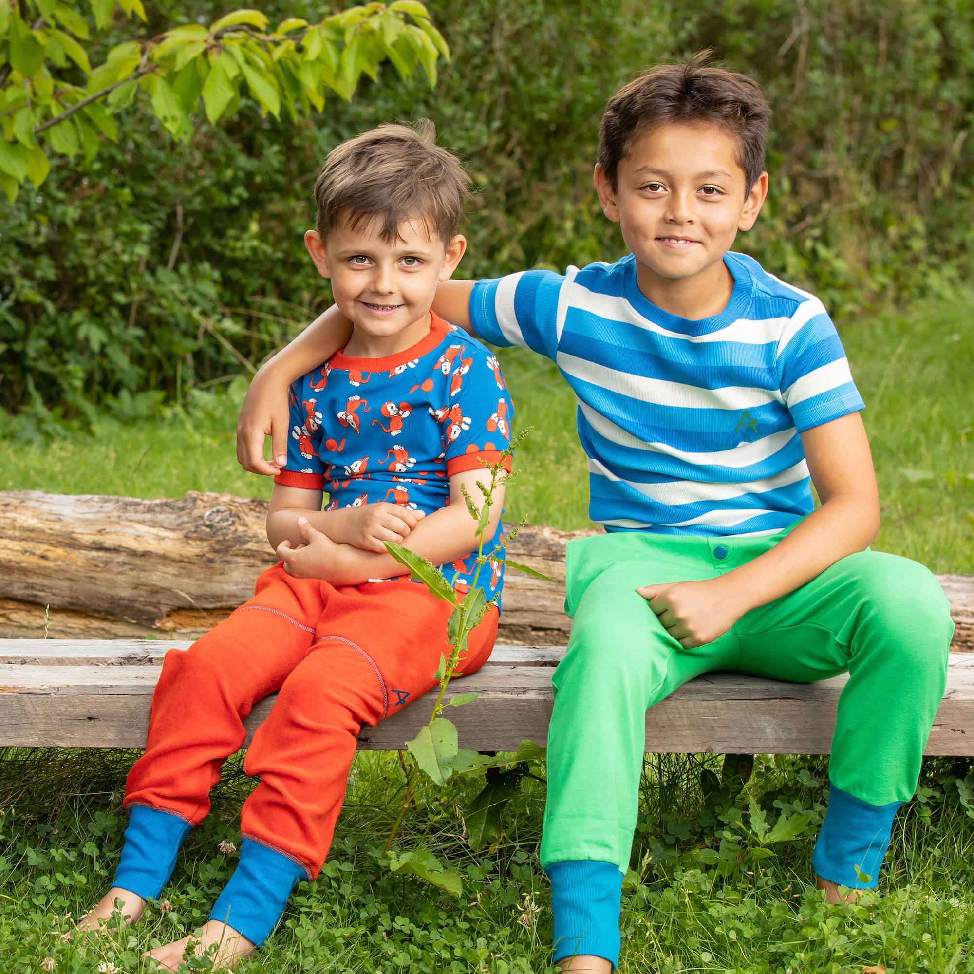 Albababy Ripp T-Shirt The Bell Snorkel Blue Stripes